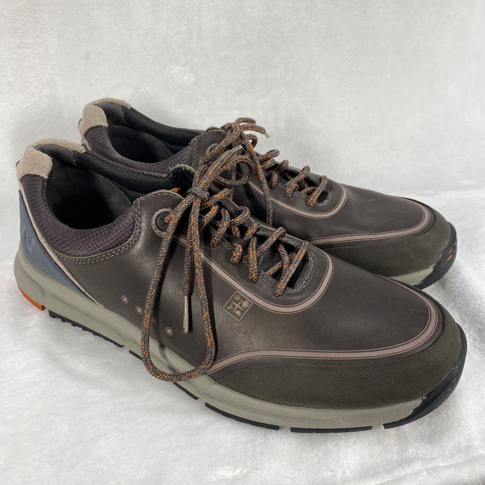 New Balance MW983BR Brown‎ Leather Walking Shoes Athletic Sneakers Size 10.5